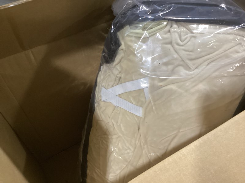 Condition photo showing Good Condition for Peryiter 7 Pcs L Shape Sectional Recliner Sofa Covers 5 Seat Sectional Couch Covers Milk Silk Velvet Stretch Reclining Sofa Slipcover Furniture Protector for Living Room(Beige,Velvet) Beige Velvet