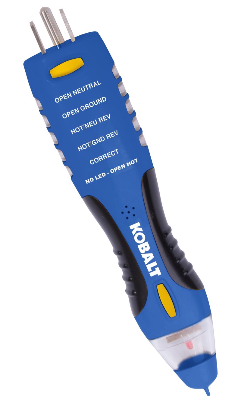KOBALT Voltage & GFCI Outlet Tester
