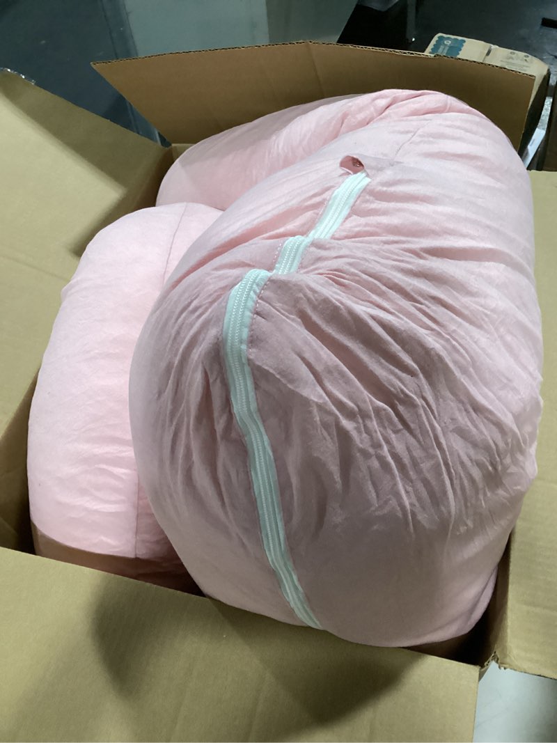 Condition photo showing Good Condition for Momcozy Pregnancy Pillows for Sleeping, U Shaped Full Body Maternity Pillow for Side Sleeping - Support for Back, Legs, Belly, HIPS, 57 Inch, Pink