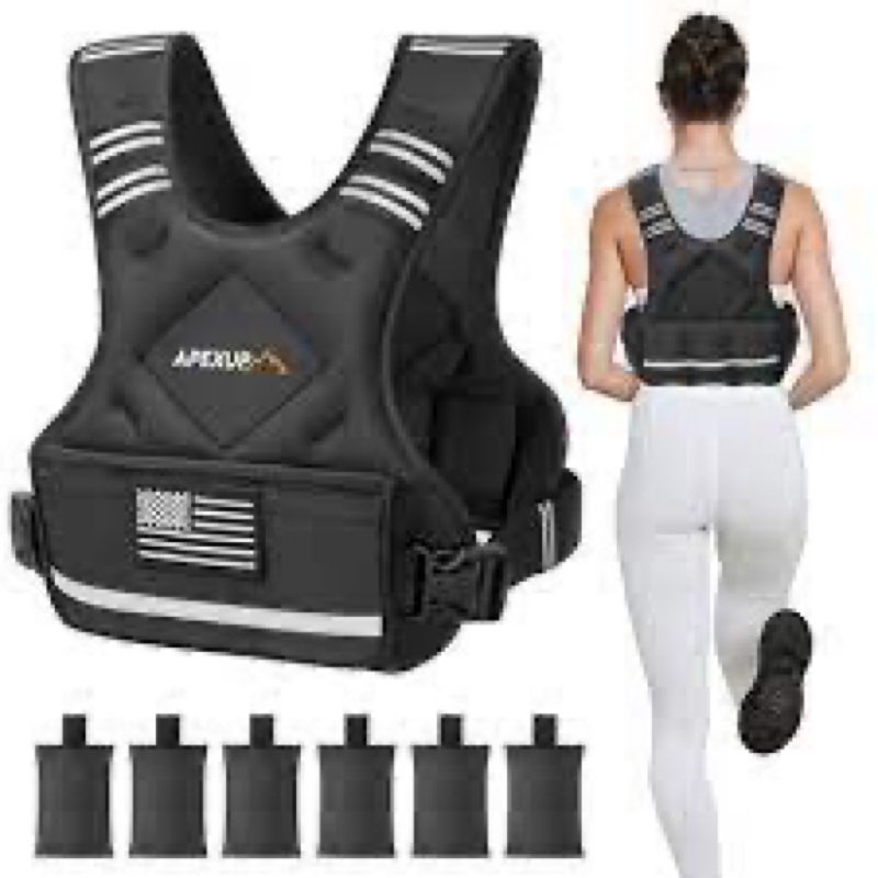 Enhance Your Workout with a Weighted Vest for Women & Men 20 LB