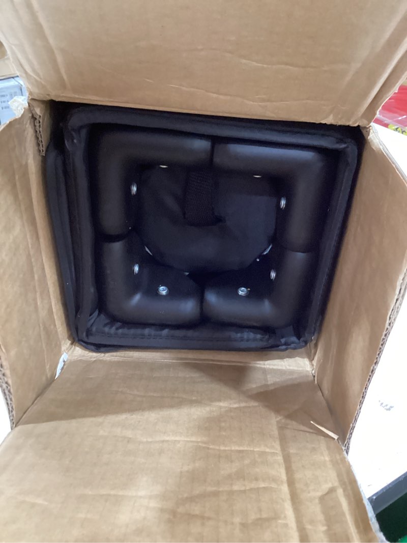 Condition photo showing As Is for dream on me zazzy portable playard with bassinet in black, lightweight packable and easy setup baby playard with mattress and travel bag