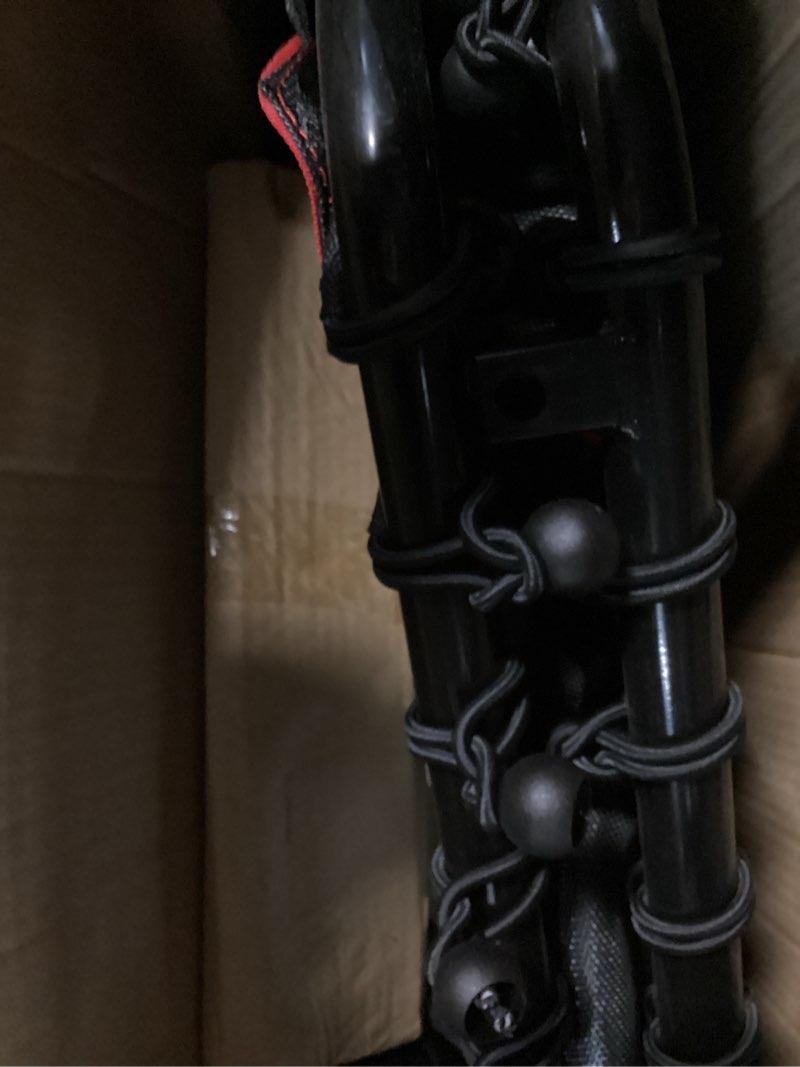 Condition photo showing Good Condition for Kanchimi 40" 48" Folding Mini Fitness Indoor Exercise Workout Rebounder Trampoline with Handle, Max Load 330lbs 40" Black