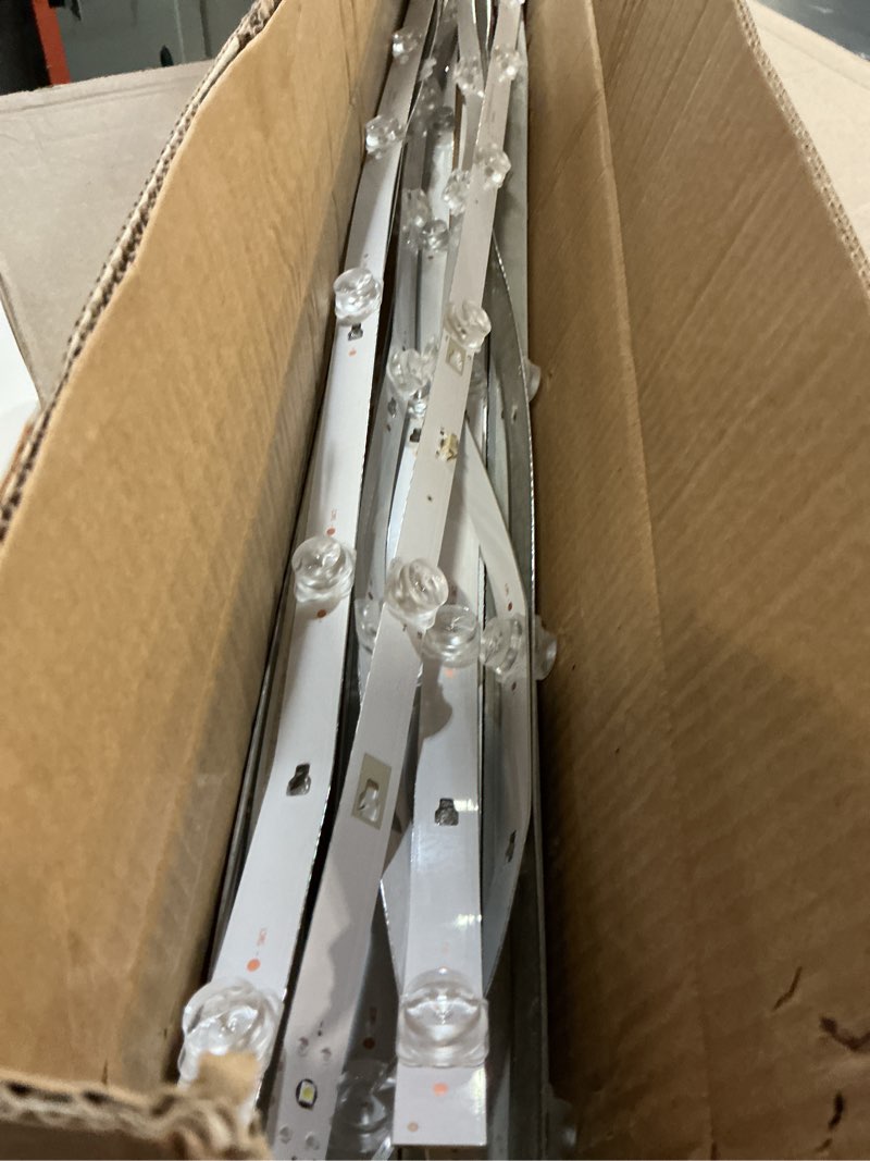 Condition photo showing Good Condition for (10*a+2*b led backlight strips for onn 100044717 led75d07a-zc660ag-06 30275007007 led75d07b-zc660ag-06 30375007008 wr75ut4210 led75d07a-zc66ag-05 led75d07b-zc66ag-05 75r5 75u2 75v81