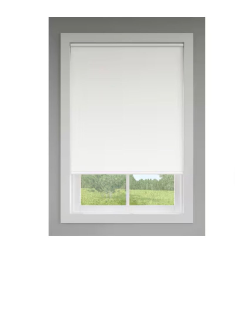 levolor white room darkening cordless roller shade