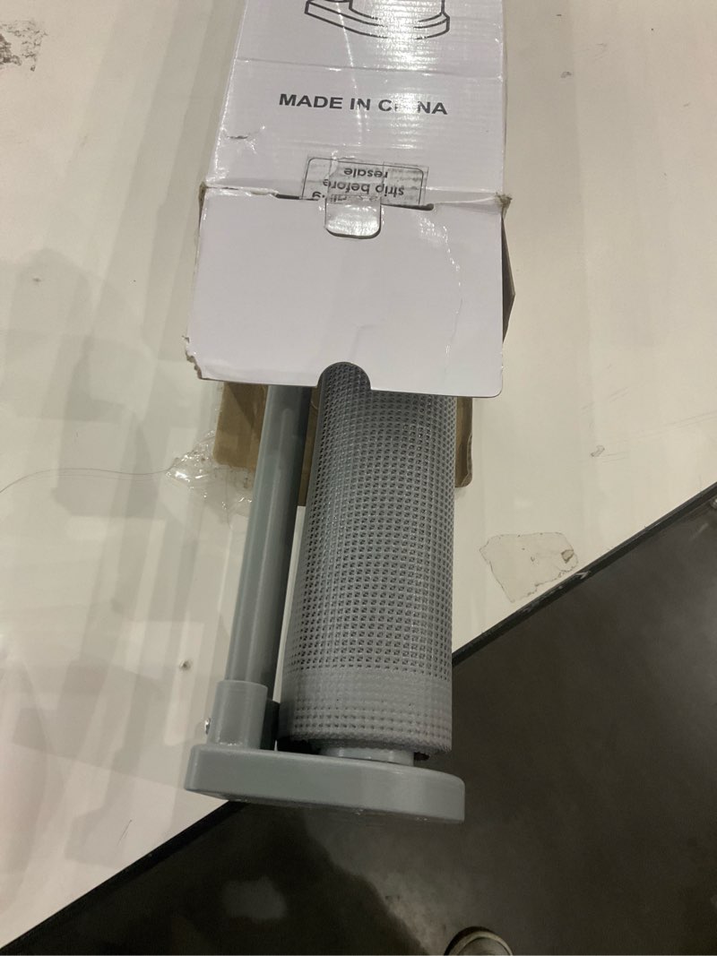 Condition photo showing Good Condition for Reinforced Retractable Baby Gates with Support Rods, Retractable Gate for Babies and Pets Prevent Bottom Crawling Through, Extends up to 55” Wide, Mesh Dog Gate for The House Indoor Outdoor, Gray Gray Reinforced 33" Tall x 55" Wide