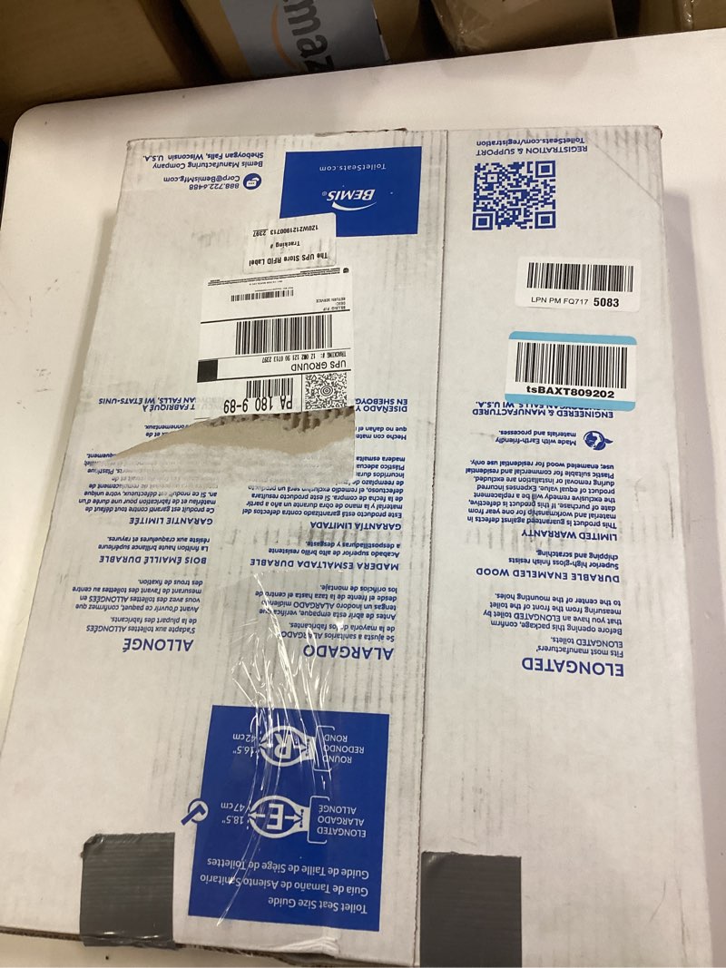 Condition photo showing New/Like New for ss113/ss114 toilet seat replacement compatible with toto,elongated toilet seat soft close,traditional toilet seat replacement,toilet lid slow close quiet no slam, heavy duty elongated toilet, white