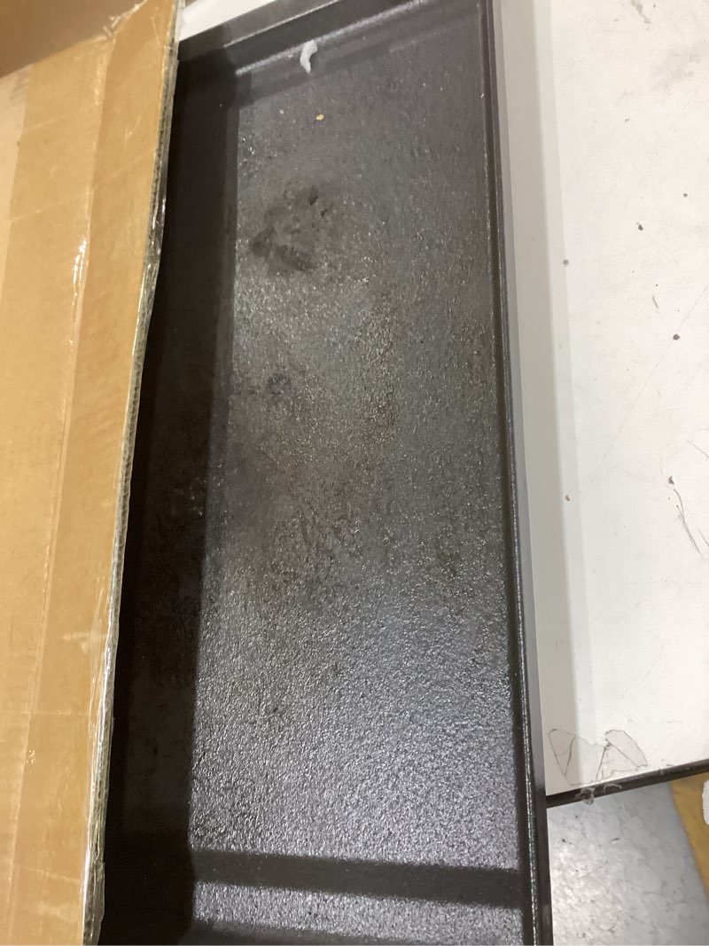 Condition photo showing Good Condition for Upgraded WB31X24738 Griddle Replacement for GE Gas Stove, WB31X24998 Cast Iron Center Pan for Gas Range Parts Stove Top Pan Griddle Cooktop, 19.5" x 9.5"