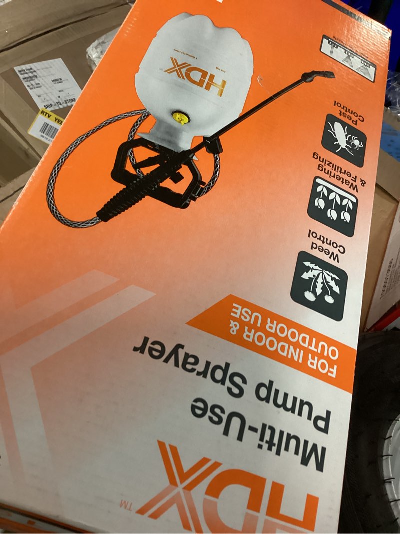 Condition photo showing Good Condition for hdx 1 gallon multi-purpose lawn and garden pump sprayer