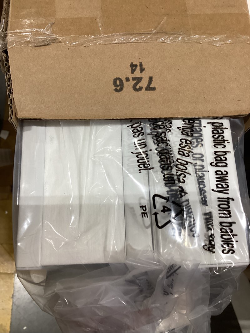Condition photo showing New/Like New for Top Down Bottom Up Cellular Shades Cordless Honeycomb Blinds for Indoor Windows, for Windows Size (29" W × 64" H) Colour (White - Blackout) White - Blackout 29" W × 64" H