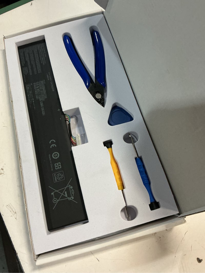 Condition photo showing Good Condition for 74wh 4-cell c41n2208 gaming handheld battery replacement for asus rog ally pc71l rc71l gaming handheld series 15.48v 4780mah with tools 74wh-c41n2208