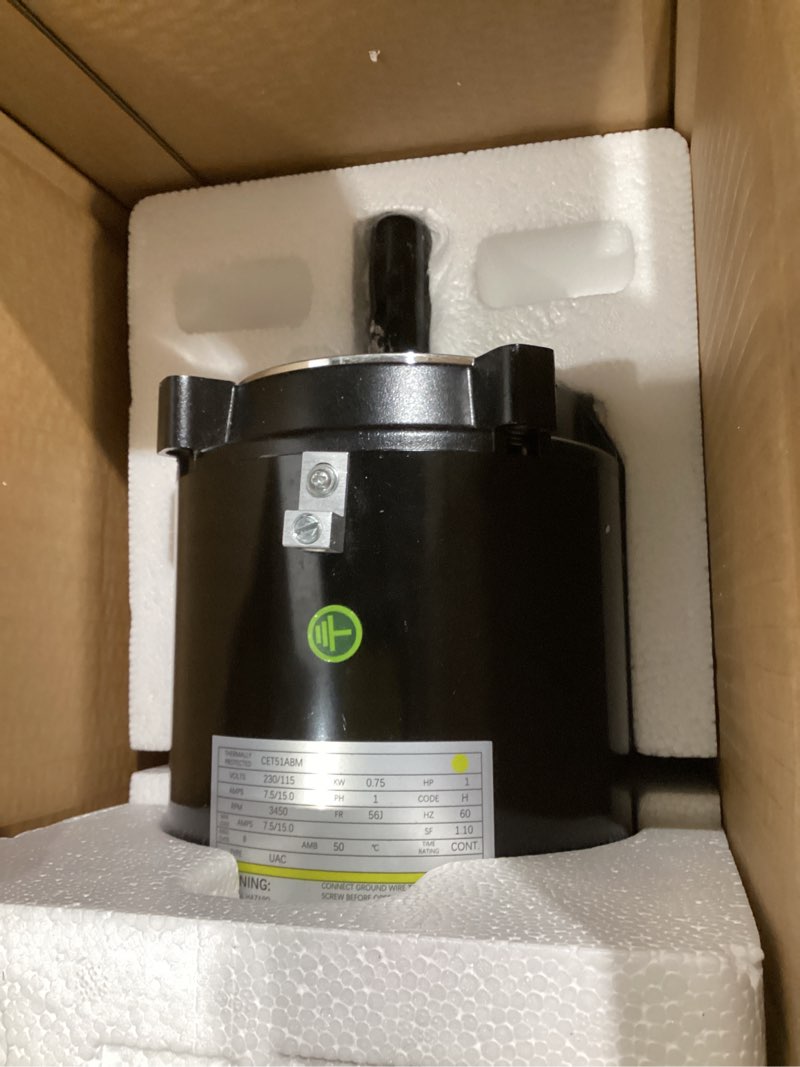 Condition photo showing Good Condition for ust1102 swimming pool pump motor, 1hp pool pump motor replacement for super pump sp2607x10/a.o. smith electric motor