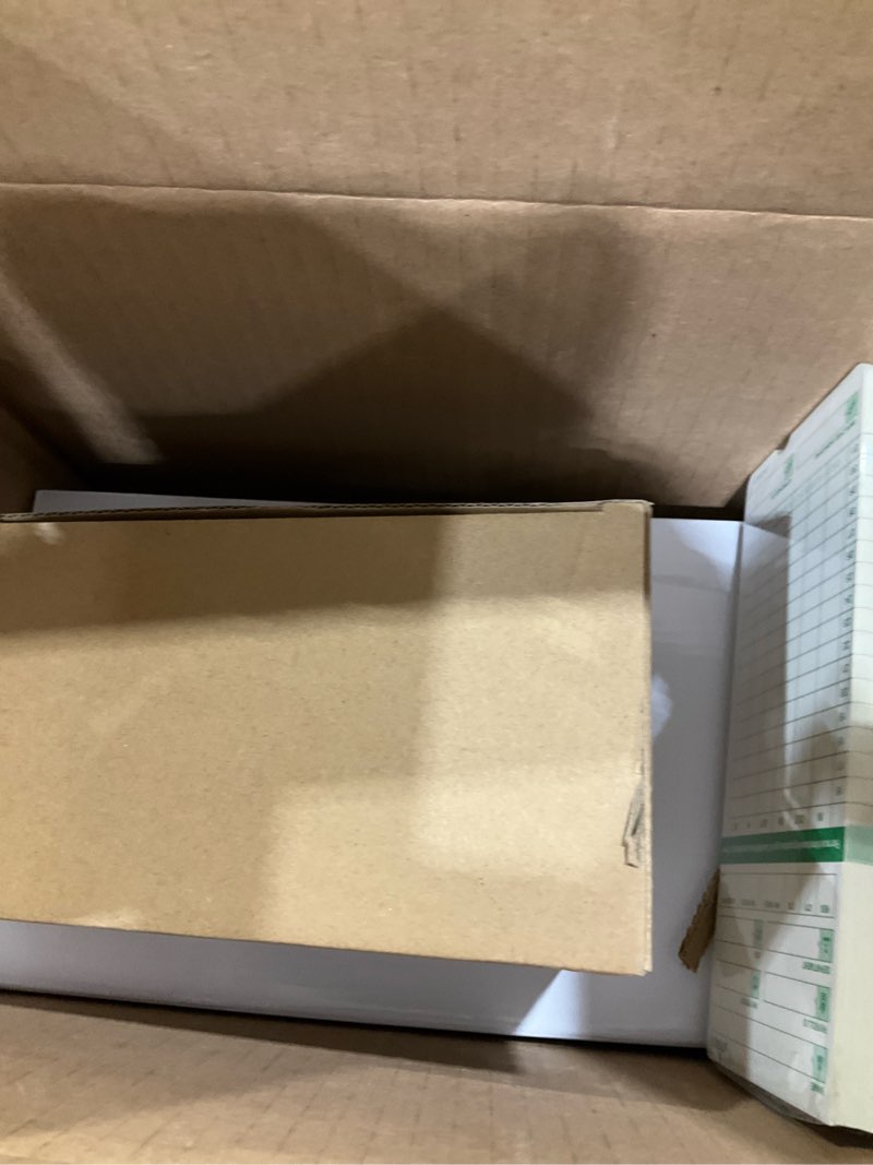 Condition photo showing New/Like New for uPunch HN1500 Starter Time Clock Bundle for Small Business: Employee Punch Clock System with 100 Time Cards, Card Rack, and Ribbon