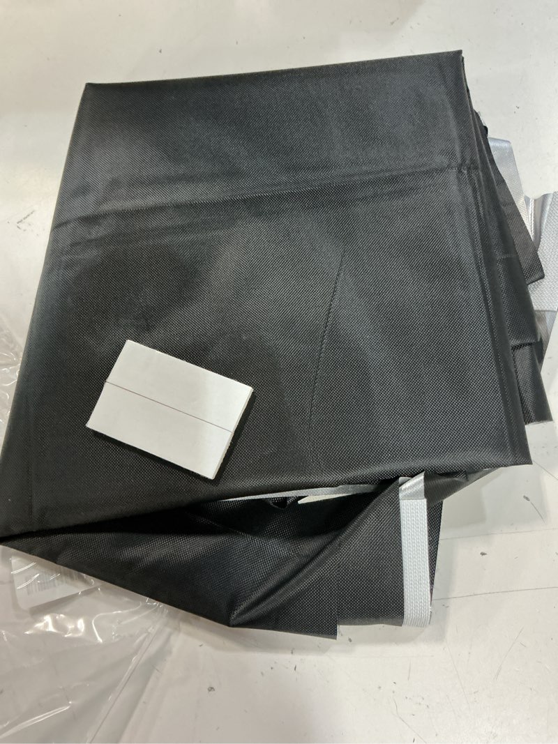 Condition photo showing Good Condition for nighton portable blackout curtains 54"×60", strong hook and loop tape strips with adhesive, cuttable blackout window cover, 100% black out material blinds for baby nursery or travel - black ? black 60"w x 54"l (pack of 1)