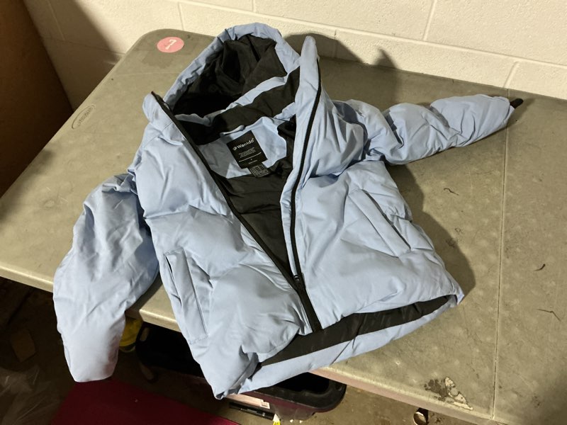Condition photo showing Good Condition for wantdo women's mountain waterproof ski jacket windproof rain jacket winter warm hooded coat. different stock photo