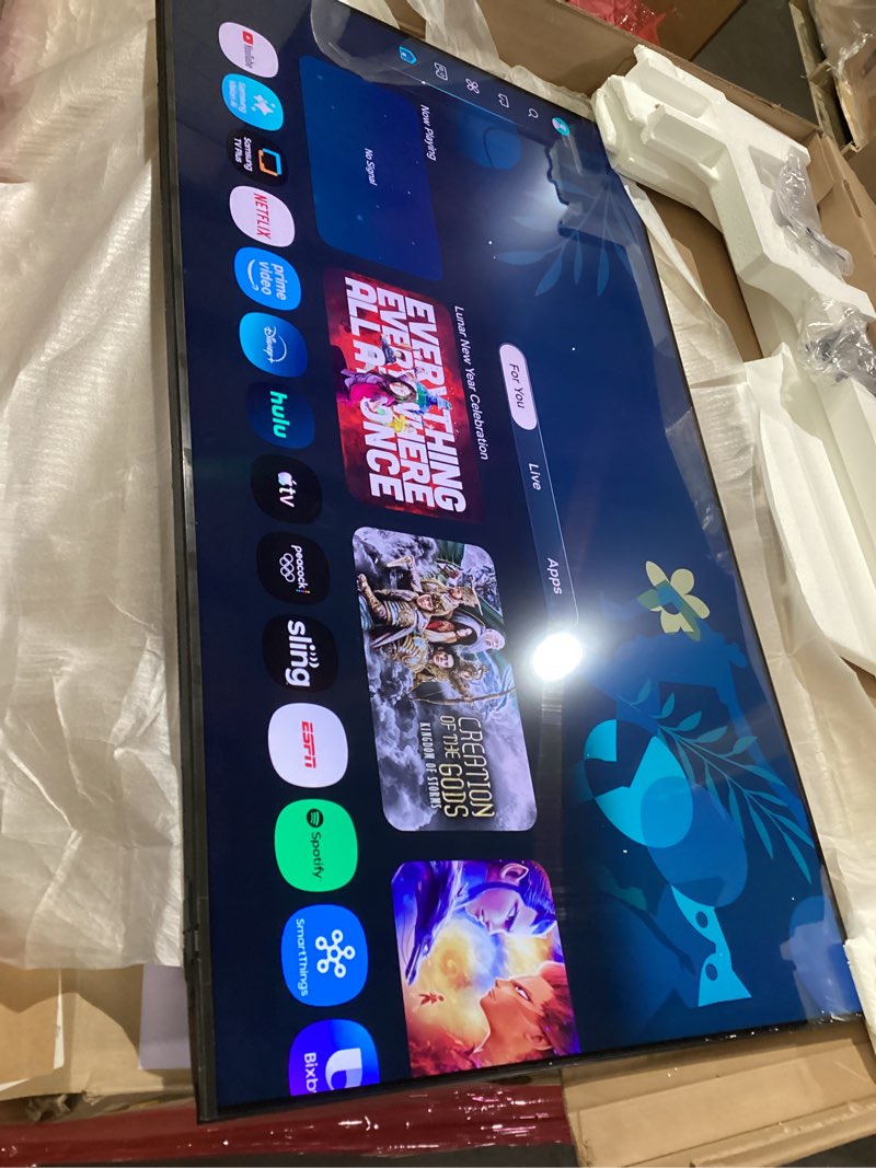 Condition photo showing Good Condition for Samsung 65-Inch Class QLED Q8F 4K UHD Smart TV (2025 Model) Q4 AI Processor, 100% Color Volume with Quantum Dot, AirSlim Design, Endless Free Content, Samsung Vision AI, Alexa Built-in 65-Inch TV Only