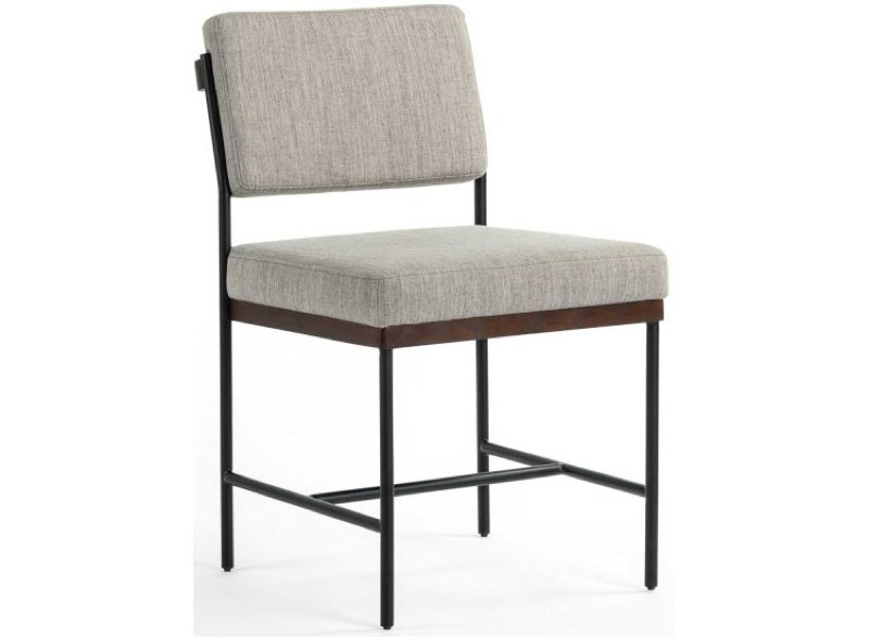 Four Hands Benton Dining Chair in Savile Flannel