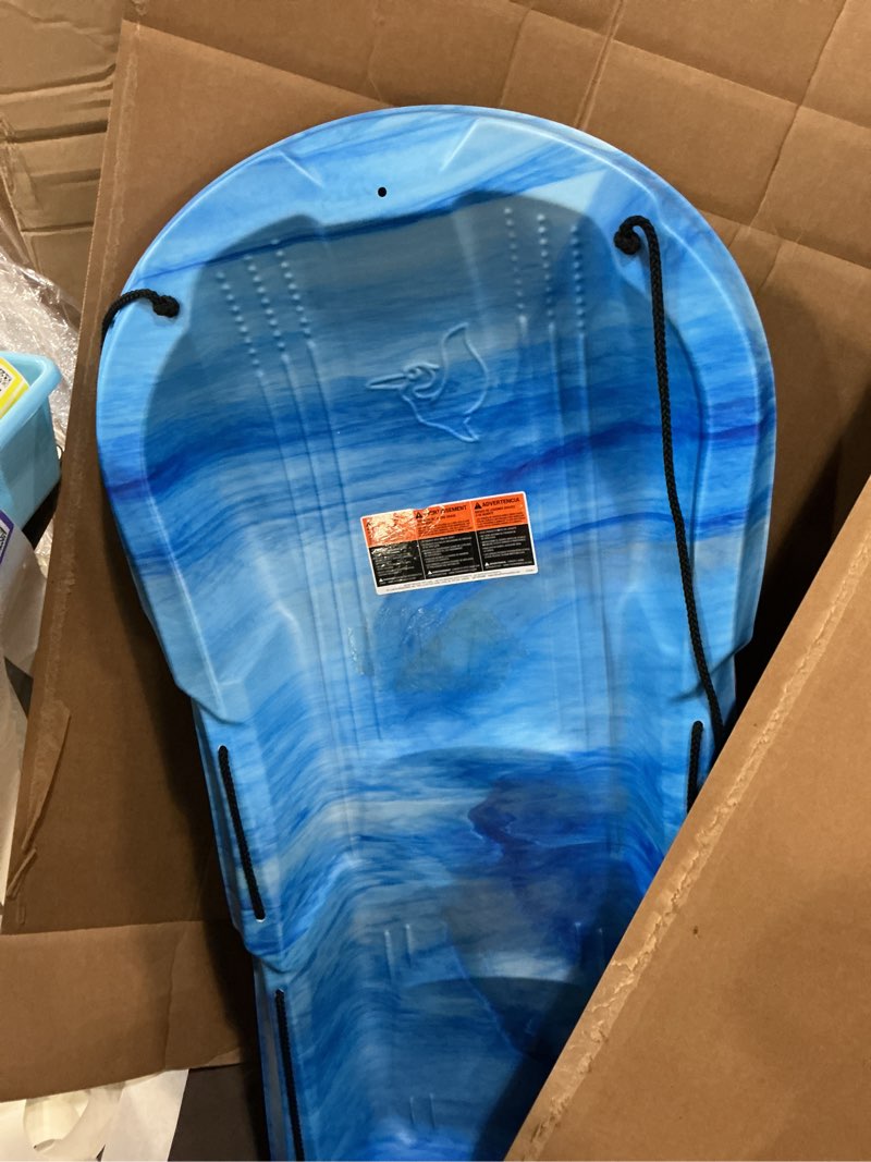 Condition photo showing New/Like New for ( 2 pack) Pelican Sled Mega Snow Glider - Single or Combo - 4 Season Sled - Any Outdoors Activities Combo 48