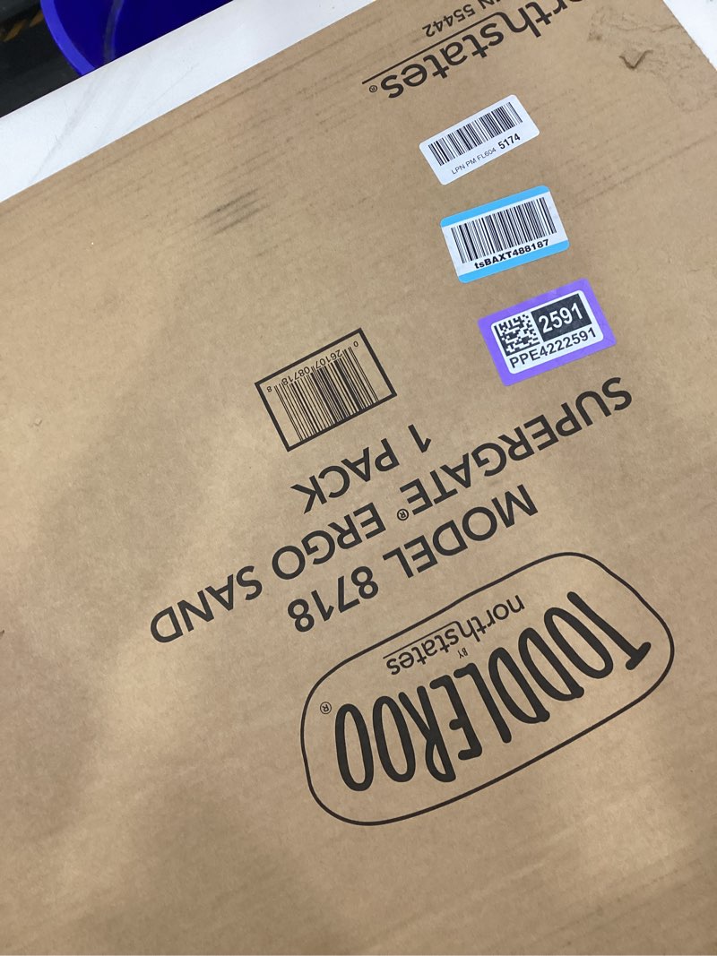 Condition photo showing Good Condition for Toddleroo by North States - Supergate Ergo Baby Gate: Plastic Baby Gate for Stairs & Doorways - Adjustable Indoor Safety Gate - Made in USA - 26 to 42 Inches Wide - 26 Inches Tall - Sand