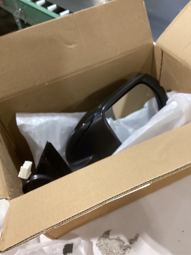 Condition photo showing Good Condition for marretoo for honda crv 2017-2022 side mirror assembly passenger side for honda crv accessories 9pins | power+signal+heat+bsm replaces ho1321318(rh) black passenger side(rh)