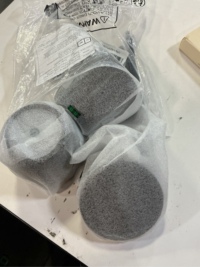 Condition photo showing As Is for BGFHome Cordless Table Lamp LED Desk lamp,5000mAh Rechargeable Touch Night Light Wireless Minimalist Design for/Restaurant/Bedroom/Bars/Outdoor Party/Camping/Coffee Shop(2 Pack Black) 2pBlack