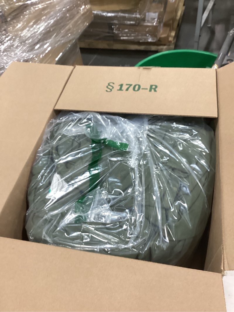 Condition photo showing New/Like New for bedsure duvet cover queen size with fitted sheet - 4 pieces prewashed cotton-like extra soft bedding set, includes 1 duvet cover 90x90 inches, 2 pillow shams, 1 fitted sheet, olive green 03 - olive green (no comforter) queen (with fitted sheet)