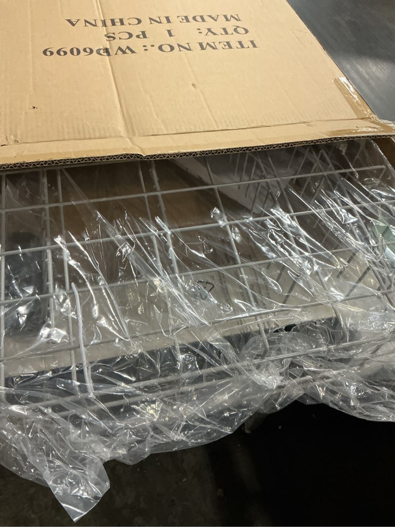 Condition photo showing New/Like New for allstare wd28x26099 wd28x34744 dishwasher rack replacement for ge dishwasher parts lower dishrack wd28x24396 gdf510psr3ss gdf510psm0ss gdf535psr0ss ge dishwasher bottom rack wheels drawer tray