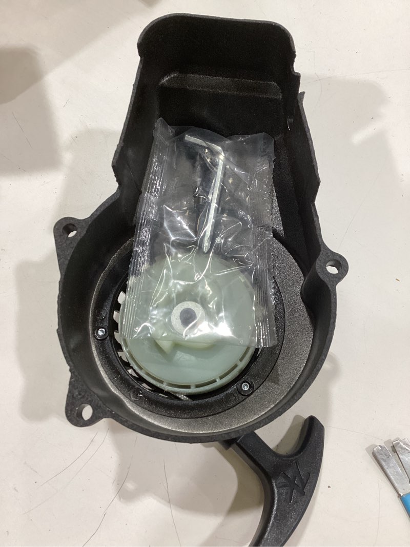 Condition photo showing Good Condition for fvrito pull start assembly recoil starter for syx moto 50cc dirt bike ssr x-pro coolster apollo 47cc 49cc 2 stroke engine mini kids pit pocket chinese atv quad 4 wheeler go kart parts with pull cord