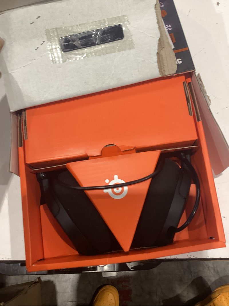Condition photo showing Good Condition for acer wireless gaming headset, ps5 headset with 2.4ghz for ps5, ps4, pc, switch, bluetooth 5.3 + 100hrs gaming headphones with noise canceling mic for laptop, mobile, mac, 50mm drivers (orange)
