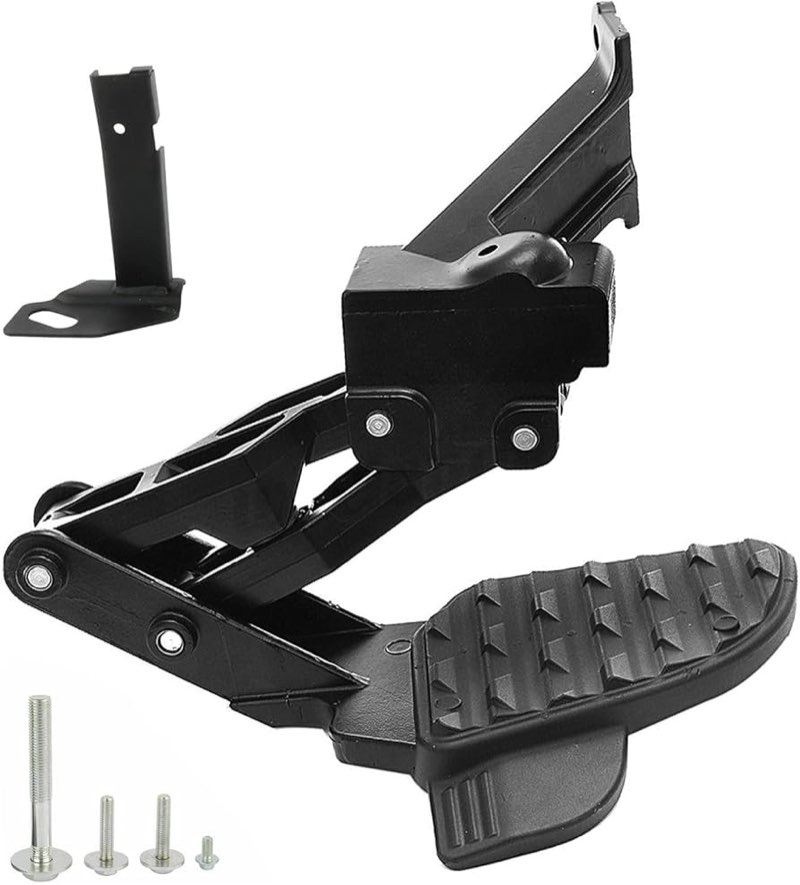 GSPSCN Tailgate Bedstep Rear Bed Step Replacement for 2024-2019 Dodge Ram 2500/3500, Folding Truck S