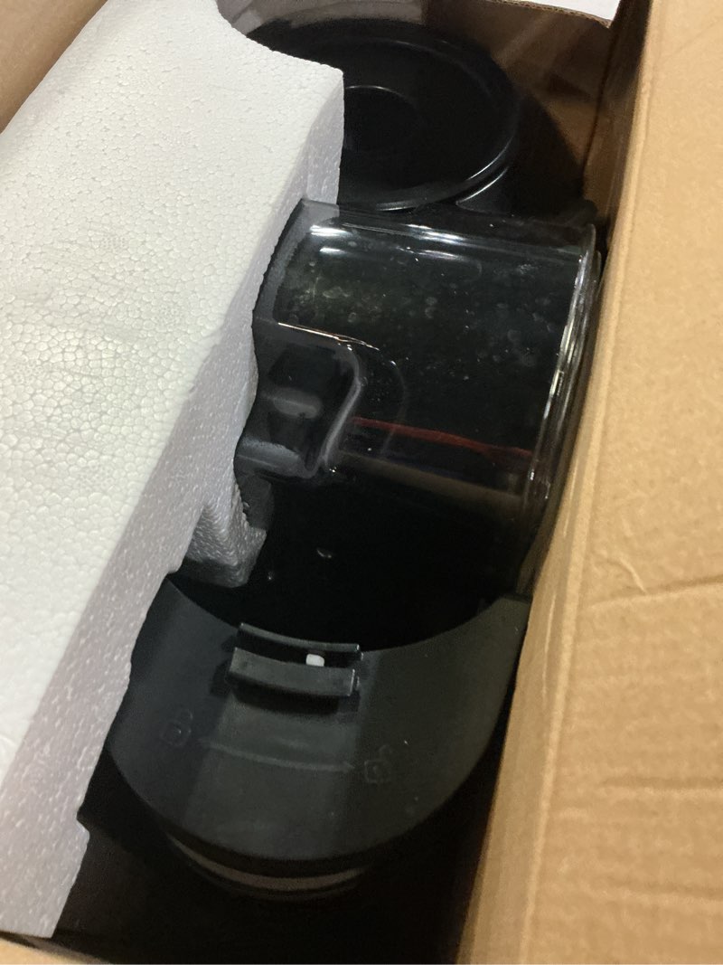 Condition photo showing As Is for Cold Press Juicer, Juicer Machines with 5.4" Wide Feed Chute for Juice Extractor, Professional Slow Masticating Juicer for Whole Vegetables & Fruits with High Juice Yield, Easy to Clean (Black)