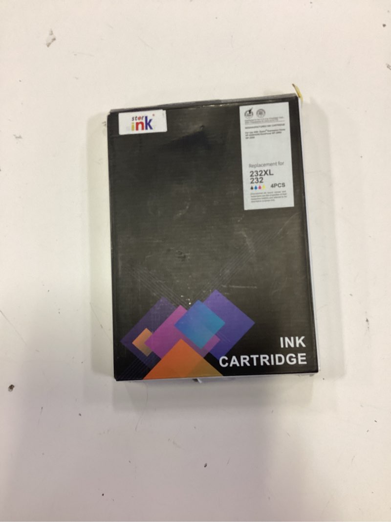 Condition photo showing New/Like New for starink remanufactured replacement for 232xl ink cartridges combo pack latest upgrade replacement for 232 ink cartridges for xp-4200 wf-2930 wf-2950 xp-4205 printer (black/cyan/magenta/yellow, 4 pack