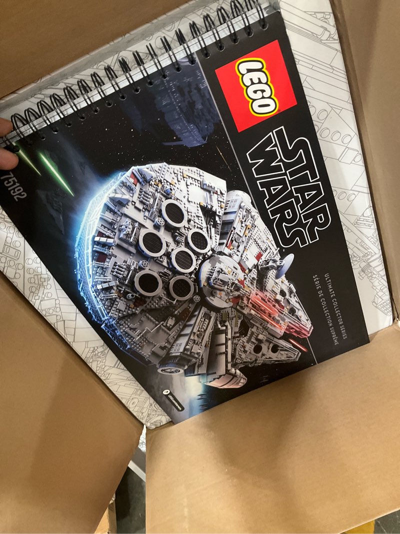 Condition photo showing Good Condition for lego star wars millennium falcon - building set for adults, ages 16+ - gift for birthday - movie collectible model kit - display in home or office - 75192