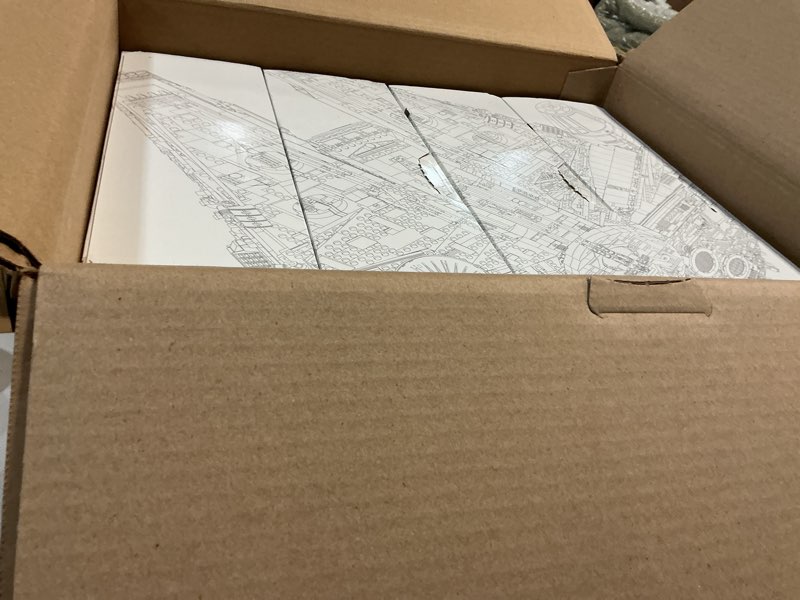 Condition photo showing New/Like New for lego star wars millennium falcon - building set for adults, ages 16+ - gift for birthday - movie collectible model kit - display in home or office - 75192
