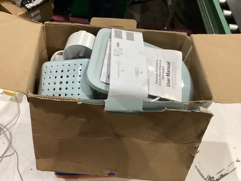 Condition photo showing As Is for iPettie FW54 5G/2.4GHz WiFi Automatic Feeder and Waterer 2-in-1 Set for Pets, 300 oz Large Capacity for 2 Weeks, Perfect for Working Parents