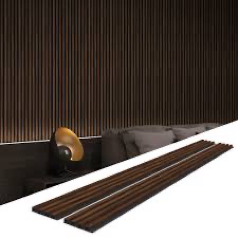 wpc acoustic slat wall panels