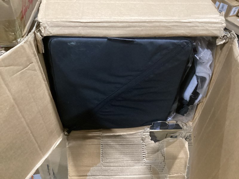 Condition photo showing As Is for 4moms Breeze Plus Portable Playard with Removable Bassinet and Baby Changing Station, Easy One-Handed Setup, Birch