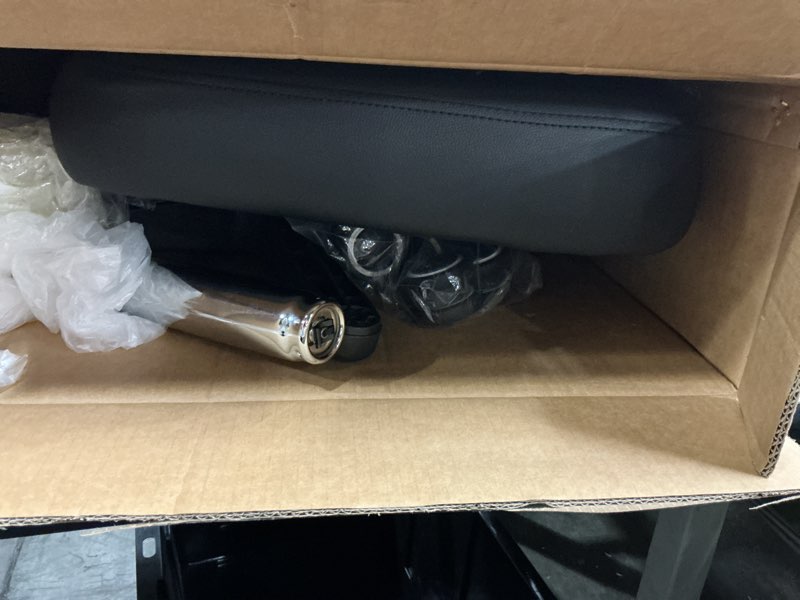 Condition photo showing Good Condition for TASALON Multi-Use Footrest Stool Adjustable Height with 360° Rolling Lockable Wheels,Rest Ottoman,Office Footrests,Video Game Stool for Gaming for Home Office- Black