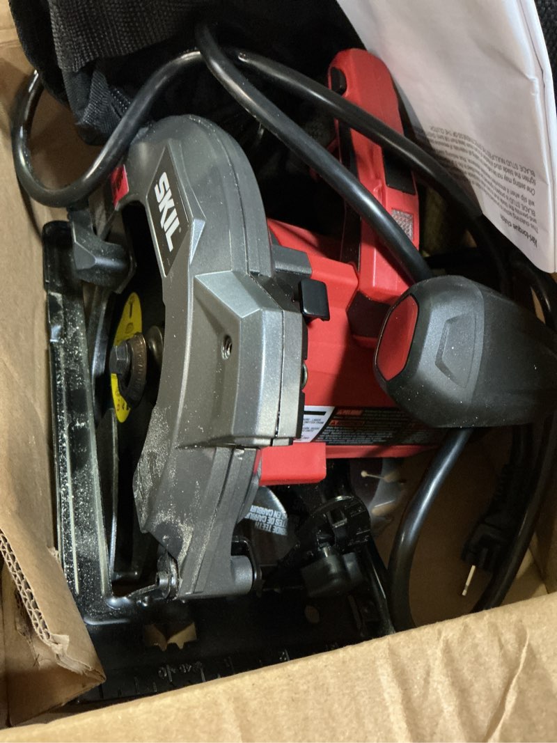Condition photo showing As Is for skil 15-amp 7-1/4-in corded circular saw
