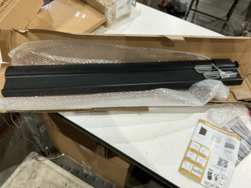 Condition photo showing Good Condition for lazblinds cordless cellular shades, no tools no drill blackout honeycomb shades pleated blinds for windows, 21" w x 64" h, midnight black