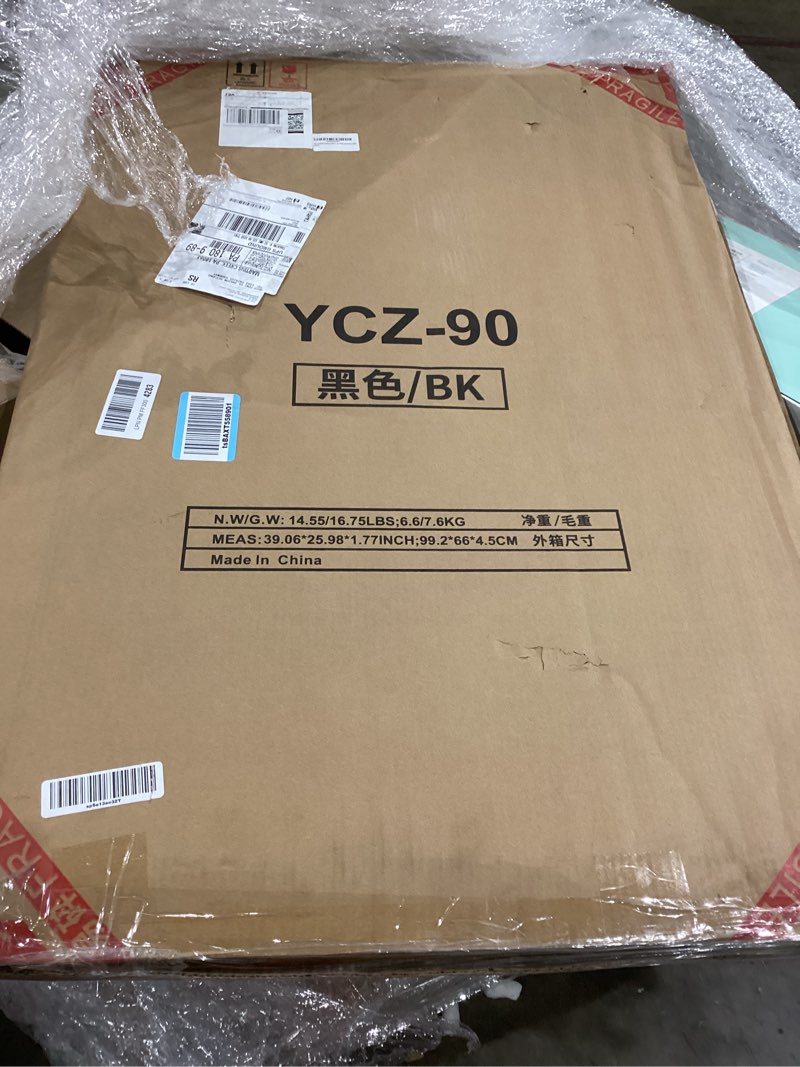 Condition photo showing Good Condition for Folding Table 3ft Rectangular All-Occasion Plastic Folding Event Table for Indoor and Outdoor, Portable Desk, Camping, Durable and Stable, HDPE and Steel, Wide Application, Black Black 3ft