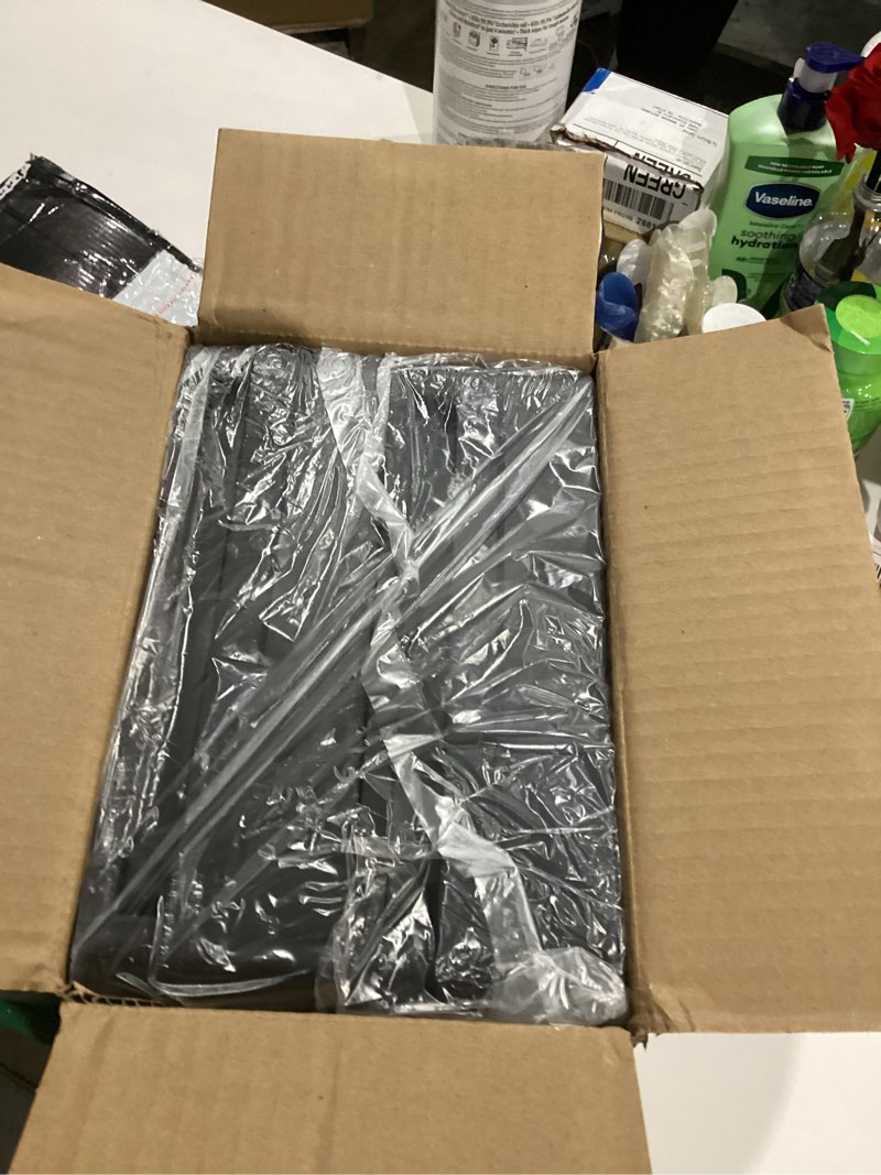 Condition photo showing As Is for DEKAVA Under Sink Organizer 2 Pack, Bathroom Cabinet Organizer, 2 Tier Sliding Cabinet Basket Organizer Drawer, Multi-Purpose Bath Collection Baskets for Bathroom (Black)