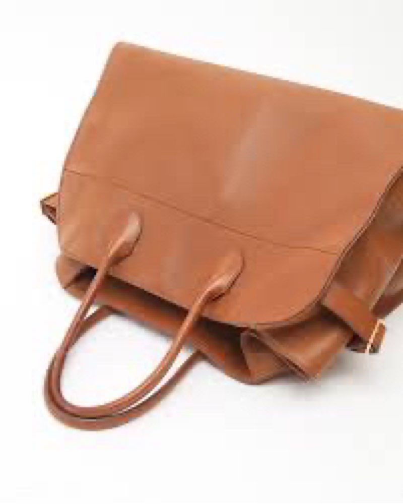 The Row Soft Margaux 12 Bag in Leather Cuir - Near Mint