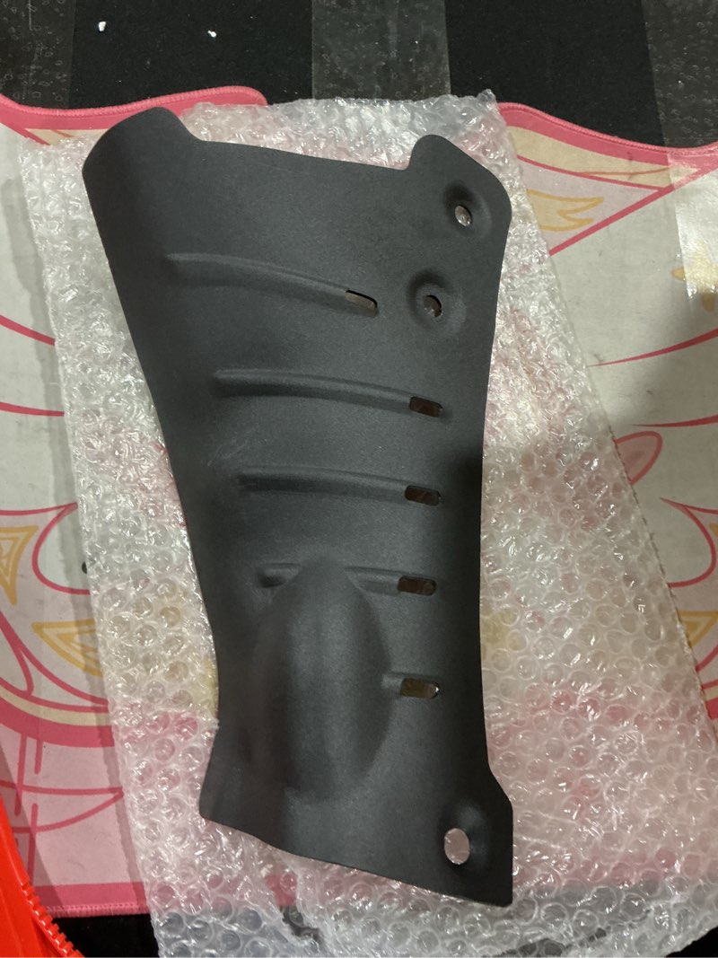 Condition photo showing As Is for Car Chassis Coolant Pipe Guard Lower Guard Plate Chassis Protection Cooling Duct Cover For Tesla Model 3 Model Y Car Accessories (Model Y)