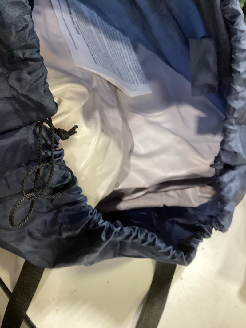 Condition photo showing As Is for SoundAsleep Products Dream Series Luxury Air Mattress, ComfortCoil Technology, Built-in High Capacity Pump for Home, Camping- Double Height, Adjustable, Inflatable Blow Up, Portable (Twin Size) Twin Blue