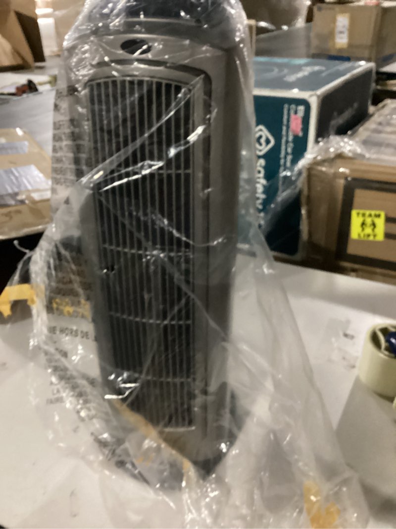 Condition photo showing New/Like New for lasko ct16450 15.7 inches, portable 1500w oscillating electric ceramic space heater with manual thermostat and overheat safety protection for indoor home use