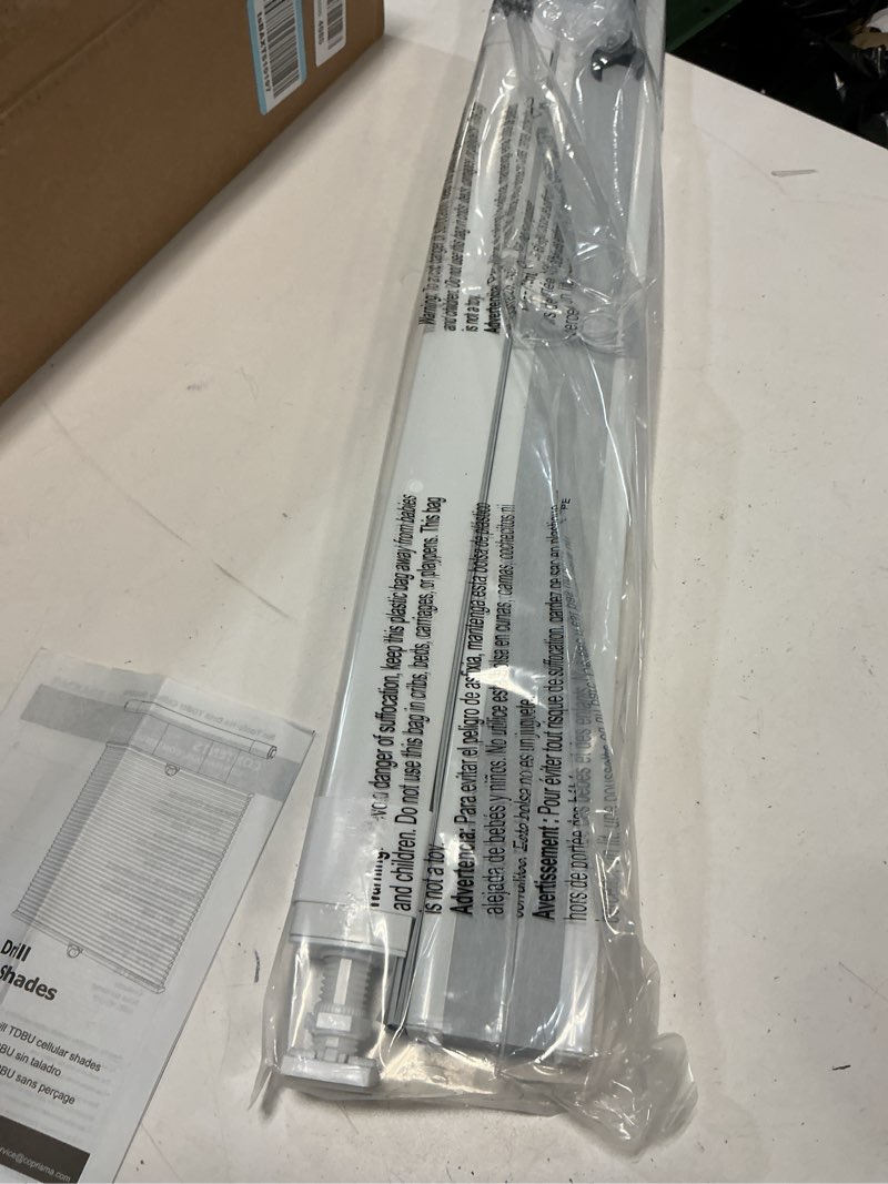 Condition photo showing Good Condition for Cordless Cellular Shades No Tools No Drill Blinds 28\" x 64\" Beige for Window