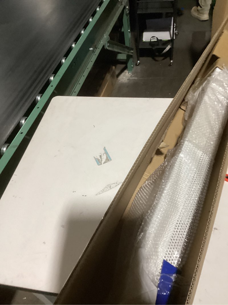 Condition photo showing Good Condition for Upgraded 4 FT Base board Heater Cover with Left and Right Endcaps, Galvanized Steel Easy Slip-On Heater Cover for Replacing Old and Rusty Looking Electric and Hydronic Base board Heat Covers 4FT