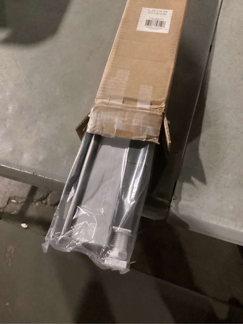 Condition photo showing New/Like New for LazBlinds Cordless Cellular Shades No Tools No Drill Blackout Cellular Blinds for Window Size 40" W x 64" H, Midnight Black Blackout-midnight Black 40'' W x 64'' H