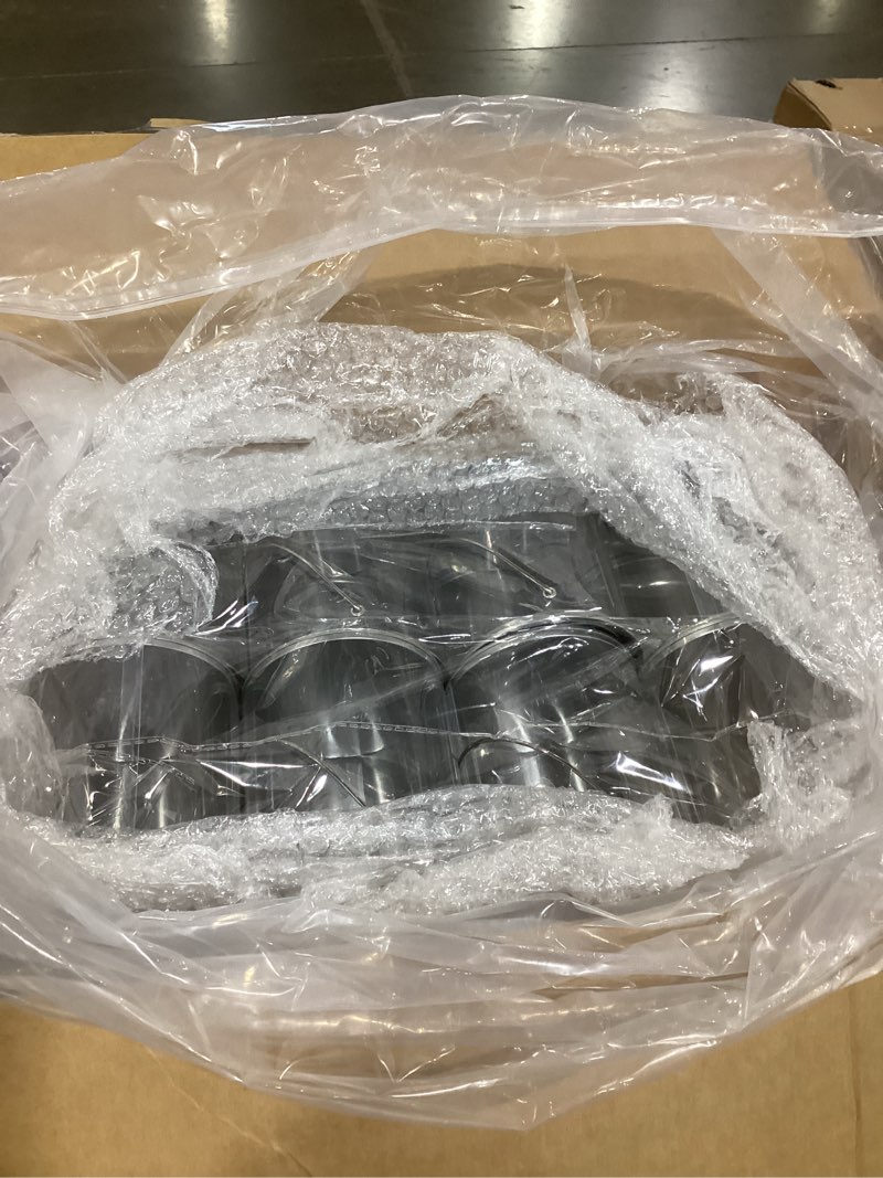 Condition photo showing Good Condition for 24 Pack Clear Paint Cans with Metal Lids, Plastic Empty Storage Bucket Paint Can Containers and Handle for Putting Candy, Party Favors Cans, Decor and DIY Projects (5 Inch Tall) 24 5 Inch Tall