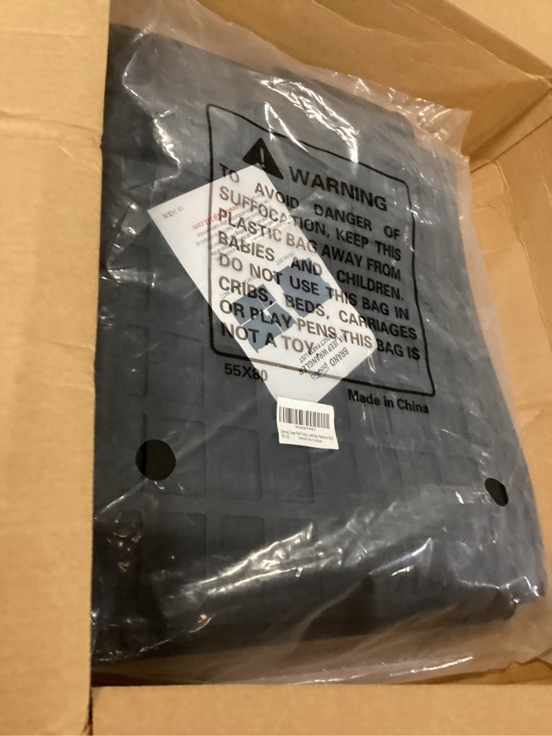 Condition photo showing Good Condition for powoq Cargo Mat Compatible with 2018-2025 Jeep Wrangler JL Unlimited 4 Door Backrest Mat Trunk Mat TPE Replacement for 18-25 Jeep Wrangler JL 4X4 Accessories (Fit 18-25 JL 4X4,Trunk Mat+Backrest Mat) Trunk Mat+Backrest Mat Compatible with 18-25 JL 4X4